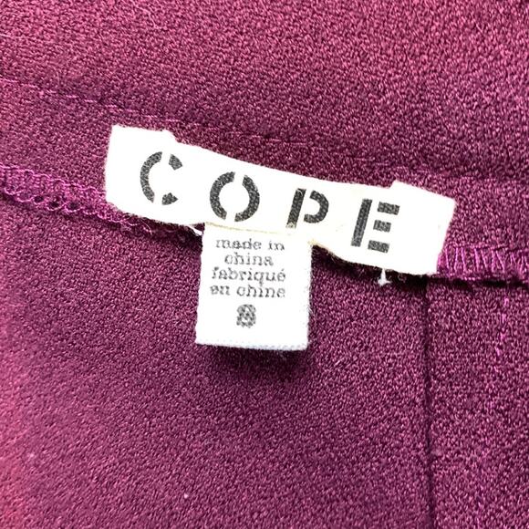 Urban Outfitters Cope purple button front mini skirt, size 8 - Picture 9 of 11